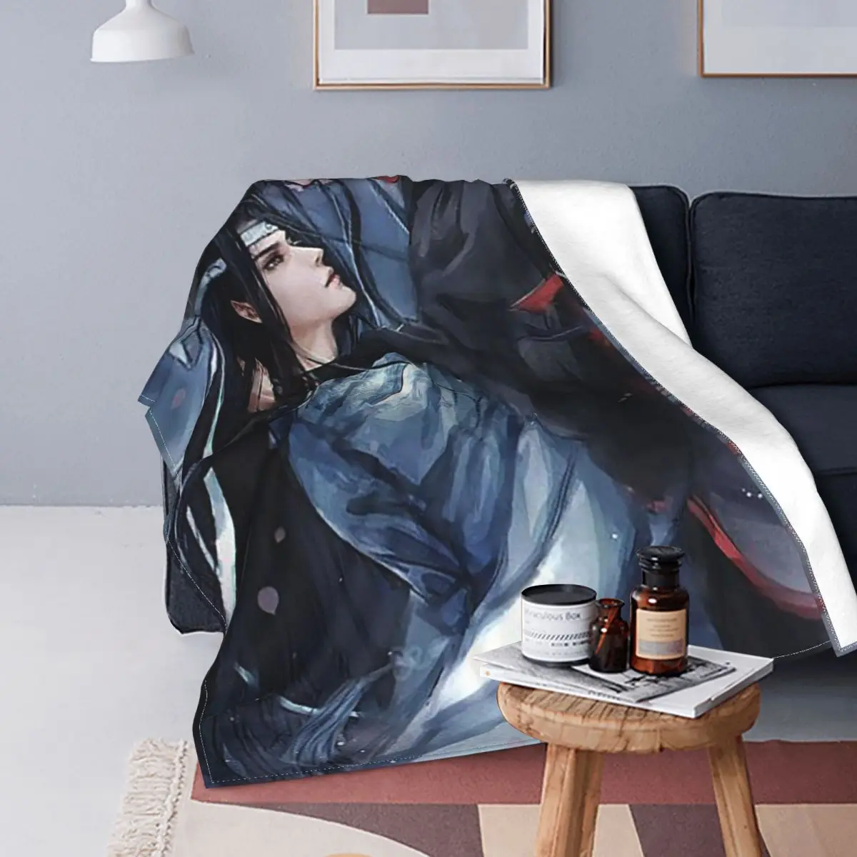 

Grandmaster Of Demonic Cultivation The Untamed Blankets Flannel Yaoi Lgbt Soft Throw Blankets for Couch Bedspread 09