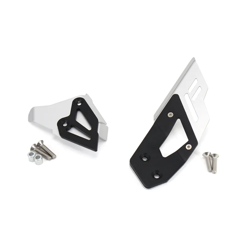 

Left Right Heel Guards Protector Guard Rear Foot Brake Lever Pedal Shifter Cover FOR-BMW F800GS Adventure F 650 750 GS