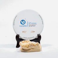 yucera dental materials ultra translucent multilayer ut 98mm zirconia block dental materials manufacturer dental block