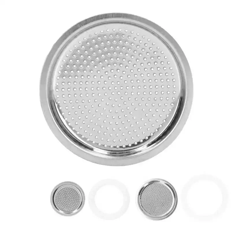 

Filter Basket Coffee Filter High Hardness with Rubber Gasket for Coffee Maker