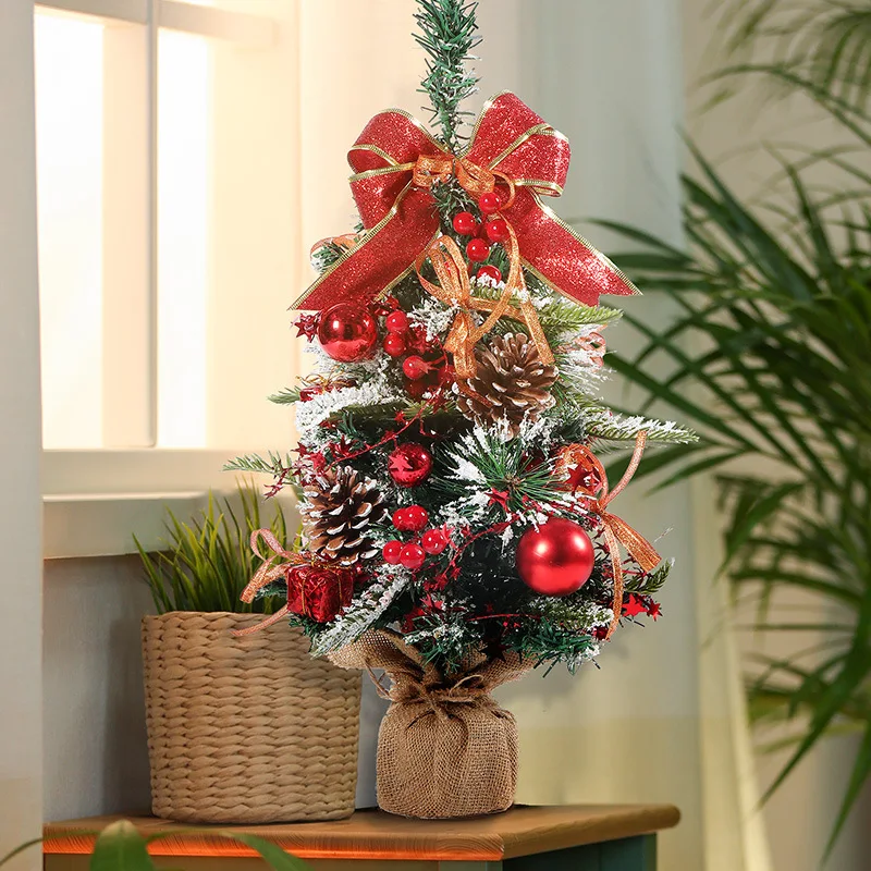 

Christmas ornaments Christmas decorations desktop Christmas tree desktop gifts 50cm Christmas ball decorations.