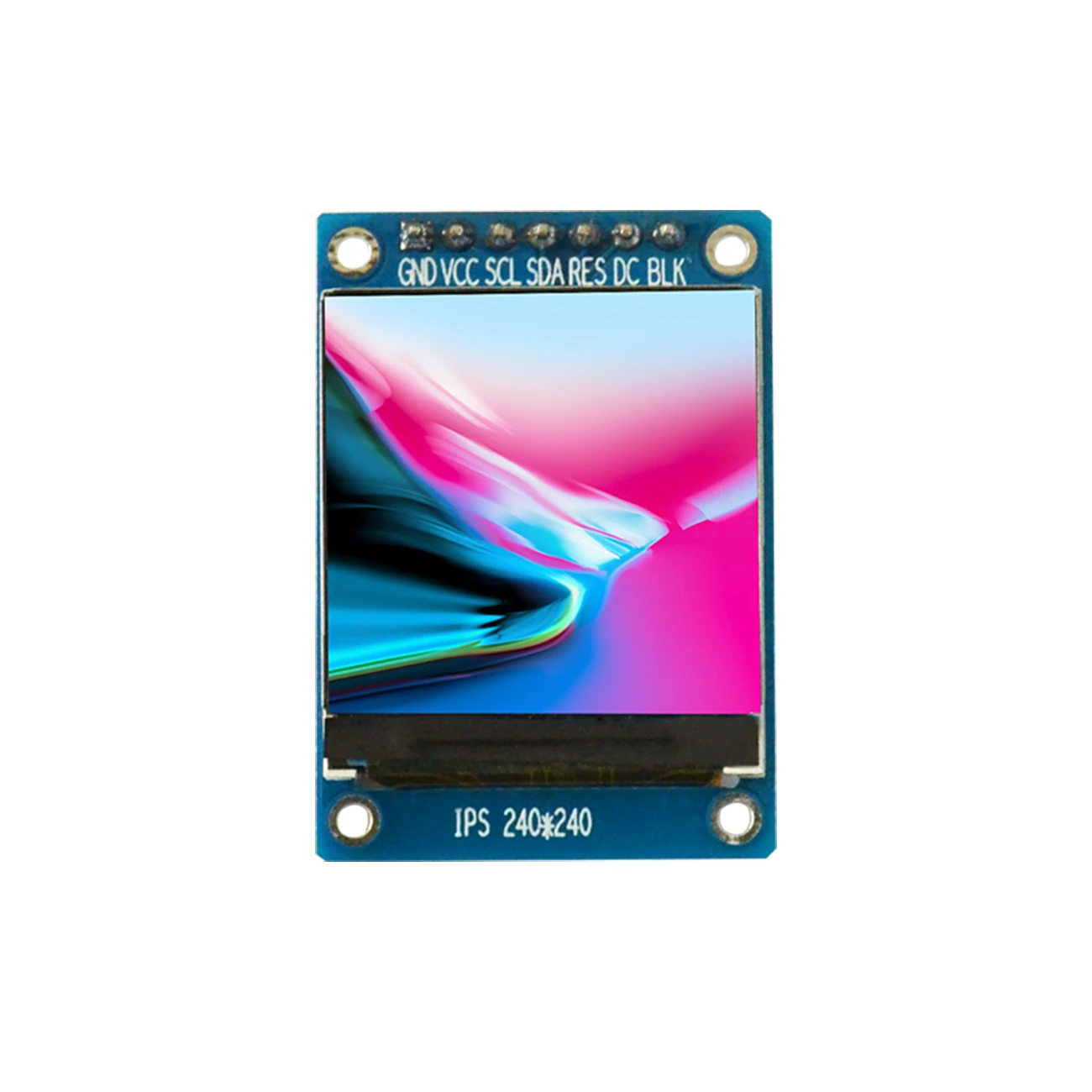 

1,3 дюймовый 240*240 IPS экран ST7789 Привод IC SPI связи 3,3 В напряжение интерфейс SPI полноцветный ЖК-дисплей OLED