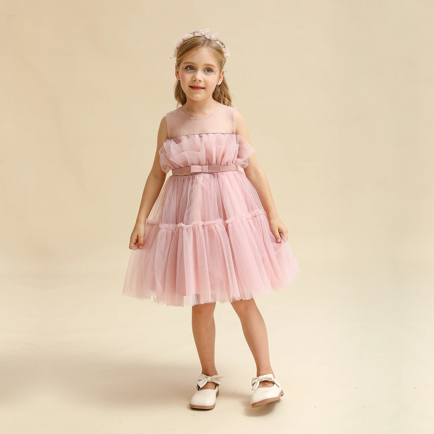 Newborn Dress For Girls Kids Wedding Party Dresses For Baby Girls 1st Birthday Princess Dress Bridesmaids Infant Bebe Vestidos