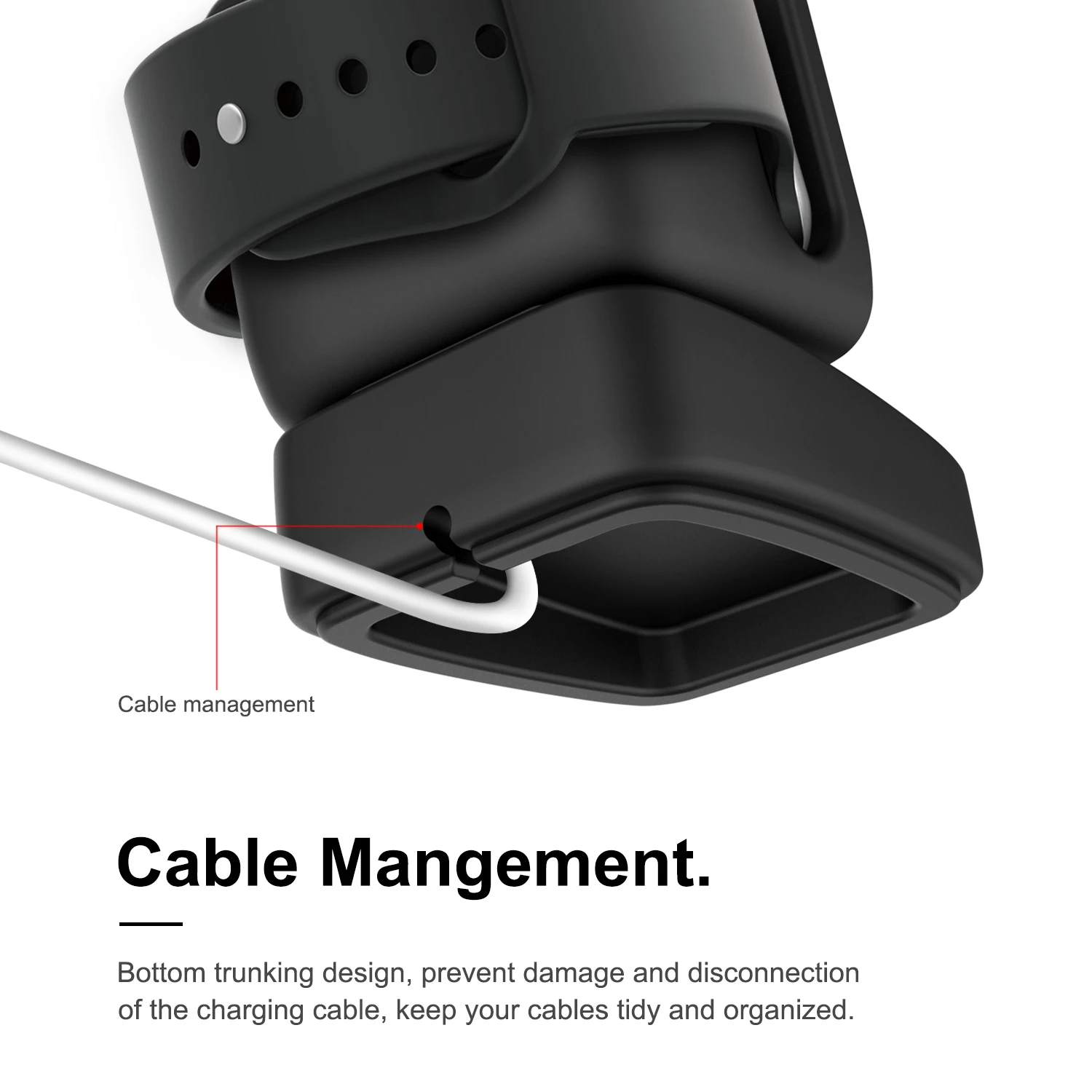 Charging Stand for Apple Watch 7 6 5 4 iWatch 3 2 1 Silicone Dock Holder Retro Computer Pattern Nightstand Keeper Bracket Base