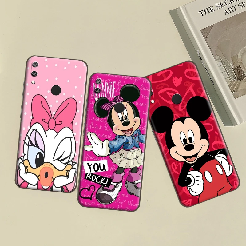 

Disney Logo Mickey Minnie For Huawei Silicon Cover TPU Silicone Soft Back Cover Phone Case For Huawei Y9 Prime Y7 Y7P Case