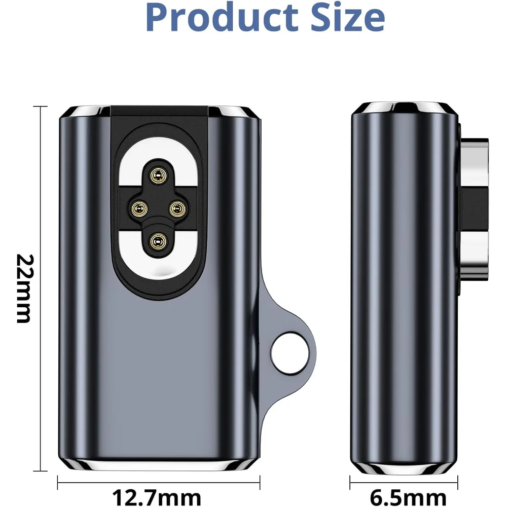 Кабель USB C к магнитному зарядному адаптеру для OpenSwim Pro, зарядное устройство Type-C, совместимое с наушниками костной проводимости Shokz S710 (art.: 3920d1039655e) - 3920d1039655e