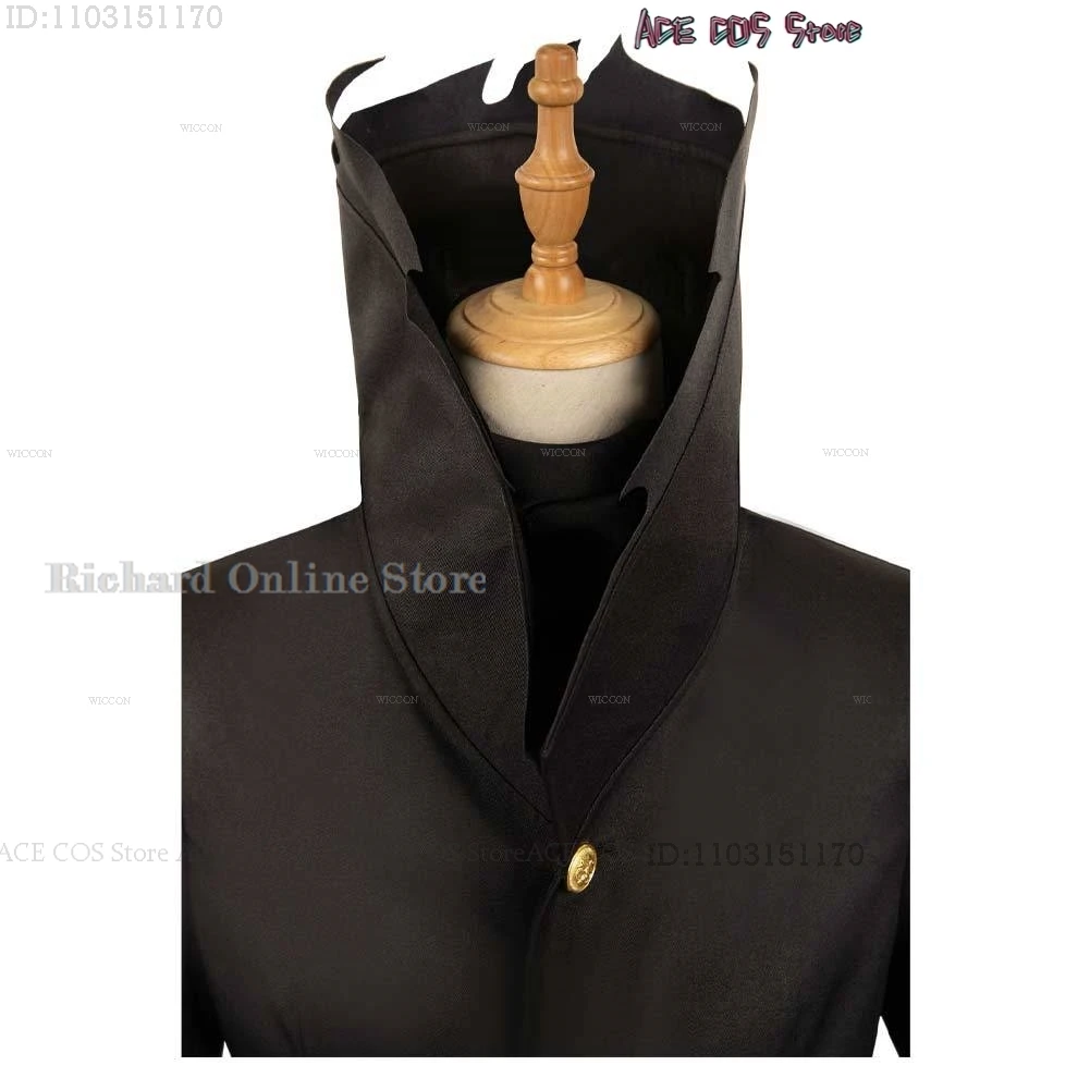 Кен Такакура Окарон Дадан Косплей Костюм Парик Turbo Granny Mode Тренч с высоким воротом