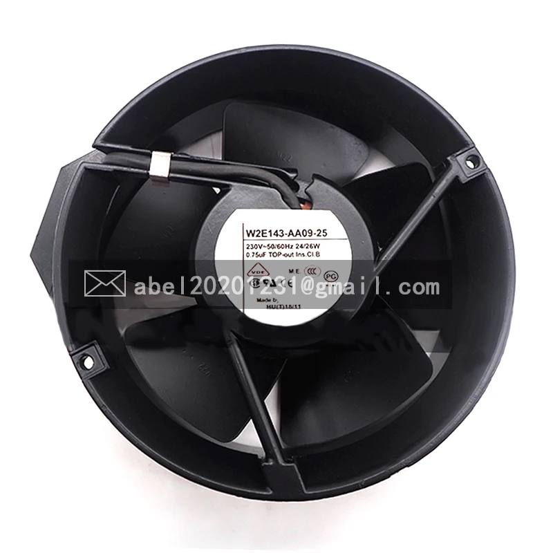 Совершенно новый оригинальный Φ AC 230V 24W/26W охлаждающий вентилятор 17251 17 см 172*51 мм