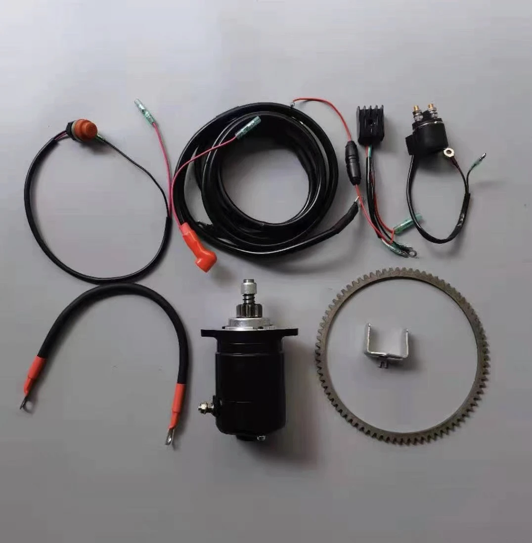 Меркурий. Подвесной двигатель Dongfa переключен к электропочте после 2-тактного