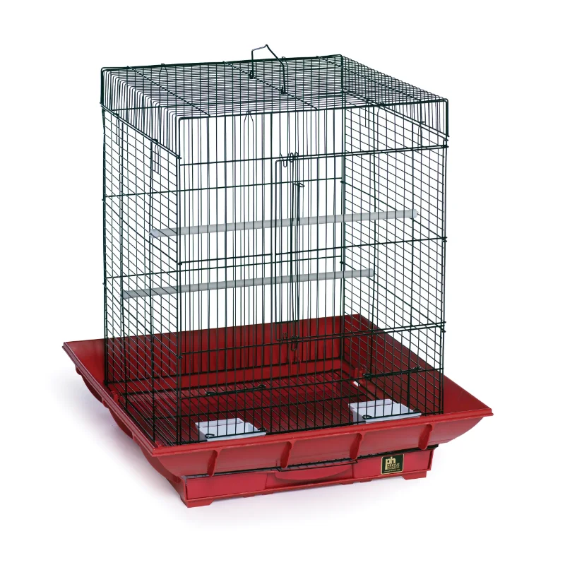 

Prevue Pet Products Clean Life Bird Cage - Red SP850R/B bird cage decoration bird nest bird accessories