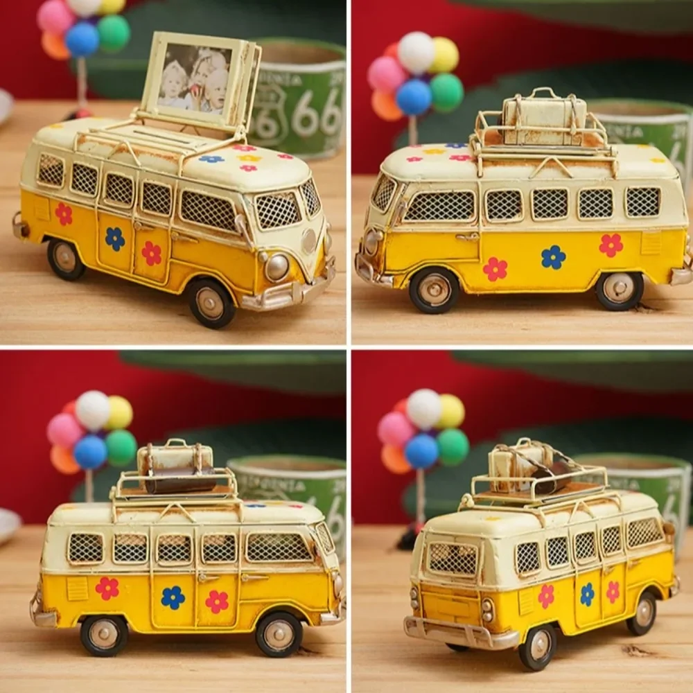 Большая модель Campervan новинка ретро настольное украшение кемпера подарок