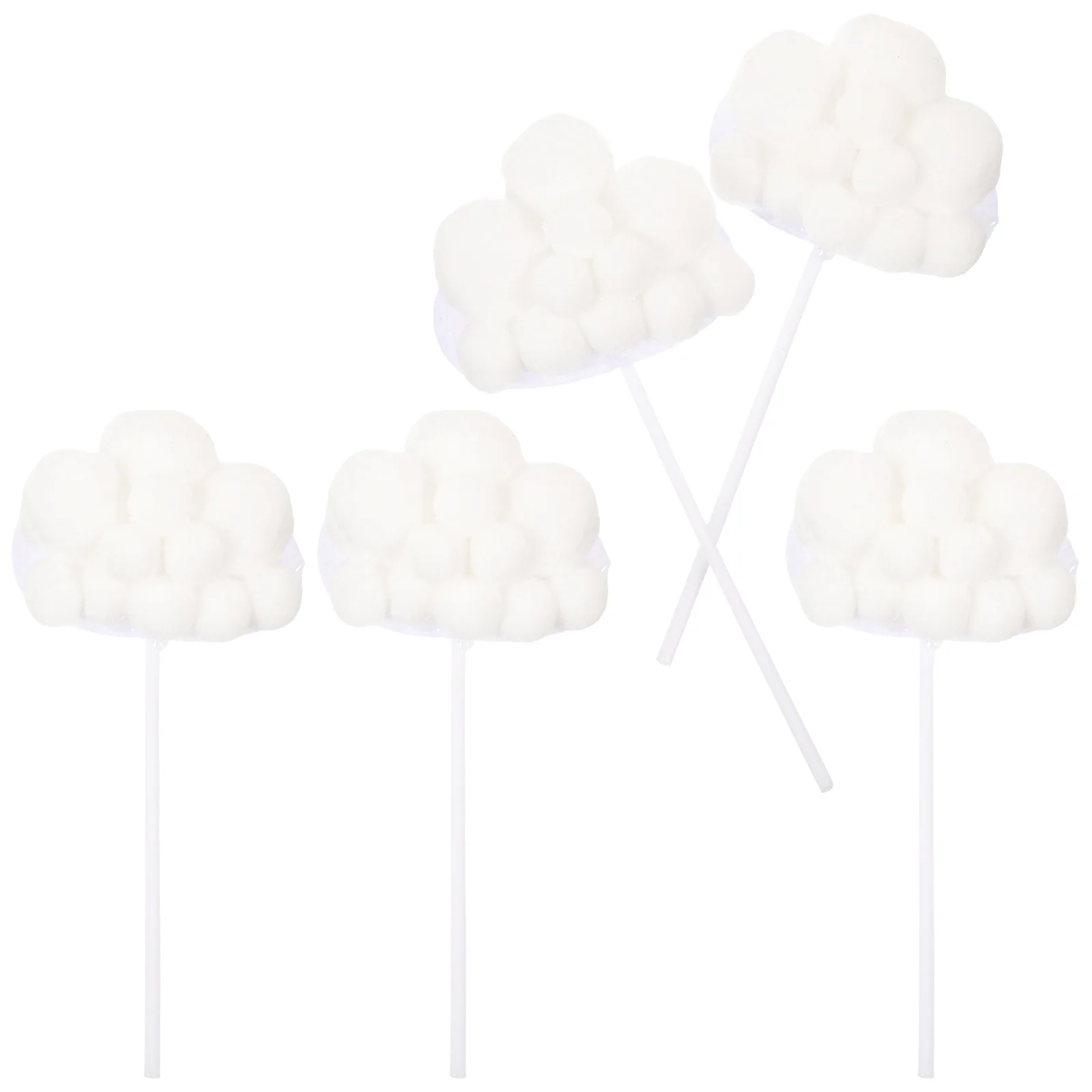 

5 Pcs Party Cupcake Decor Bath Accessories Picks Wedding Ceremony Decorations Take