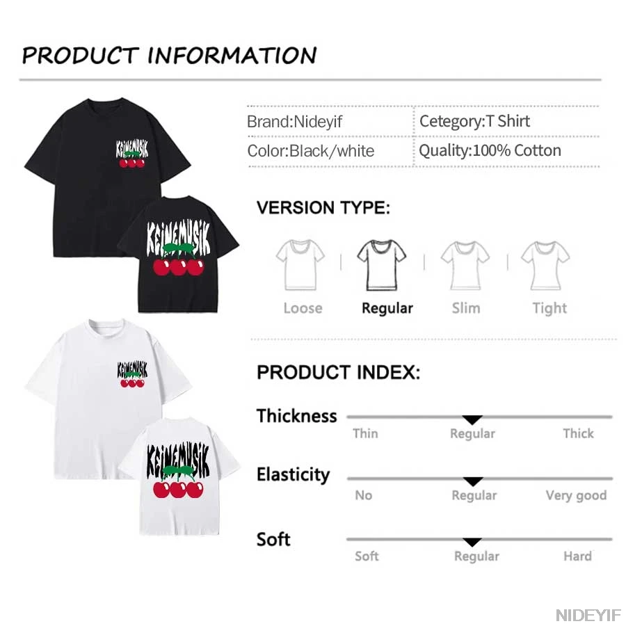 Летняя футболка Keinemusik x Pacha для мужчин и женщин модная уличная хлопковая с