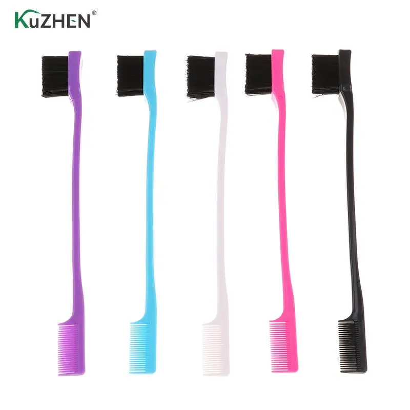 

1Pc Beauty Double Sided Edge Control Hair Comb Hair Styling Hair Brush