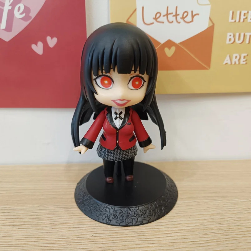 Фото 4 шт./компл. Ver.Q ARTFXJ KAKEGURUI Аниме Фигурка джабами Yumeko Meari Saotome ПВХ экшн-фигурка Коллекционная модель кукла подарки 10 см №4