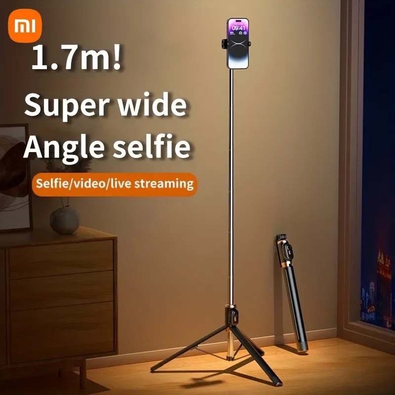 Xiaomi Wireless Selfie Stick portatile pieghevole per Smartphone Android IPhone regolabile in...