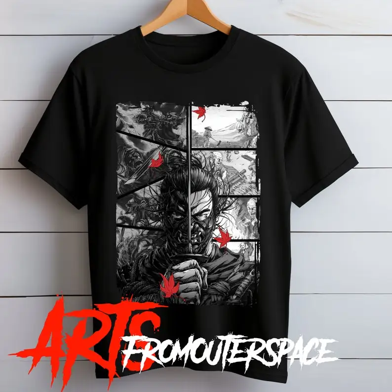 Игровая рубашка унисекс Ghost of Tsushima / Футболка Softstyle