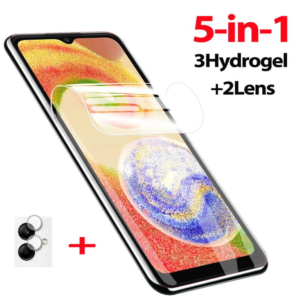 

Not Glass For Samsung A04 Hydrogel Film SamsungA 04 04s 23 5G Full Cover Soft Protective Samsung Galaxy S20 FE S21 Ultra S22 Camera Screen Protector SamsungA04 пленка самсунг галакси а04 а23 5ж