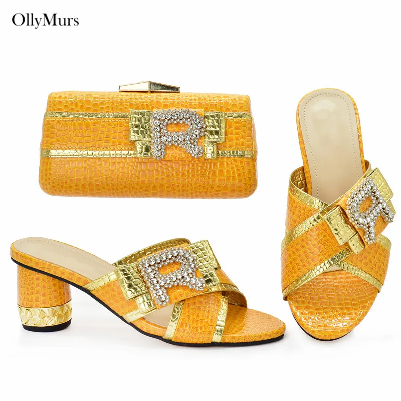 Модные летние женские тапочки обувь и сумки в комплекте африканский дизайн