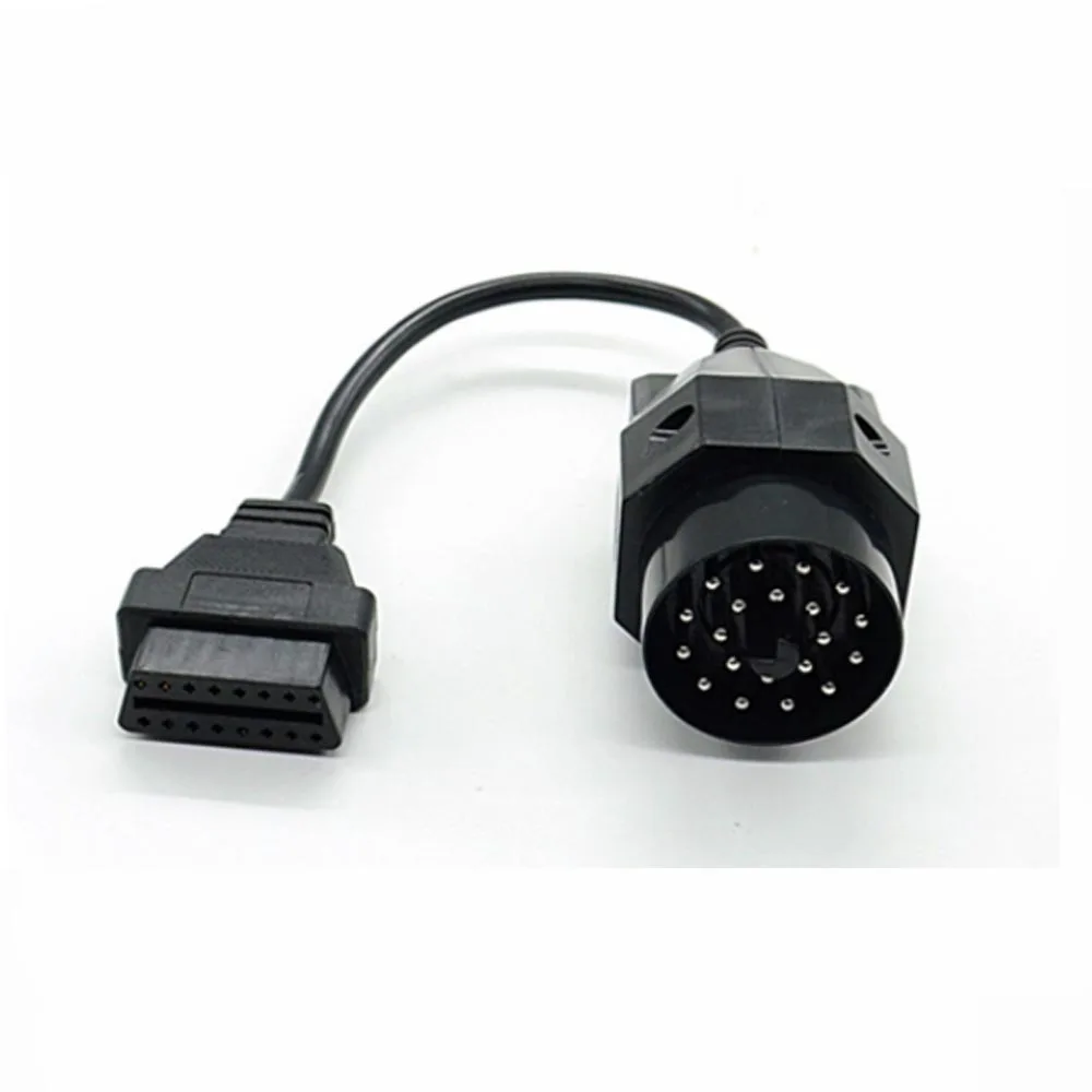 

Автомобильный Удлинительный кабель OBD II адаптер для BMW 20 pin к OBD2 16-контактный Женский Разъем e36 e39 X5 Z3 для BMW 20pin к 16pin