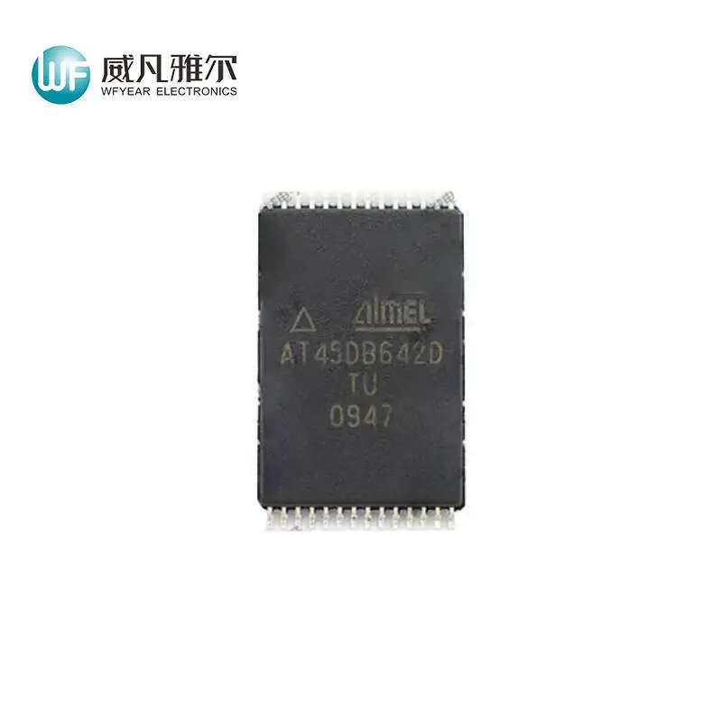 

In Stock AT45DB642D-TU AT45DB642D 64M 2.7-3.6V 66Mhz NOR Flash Data Flash Electronic Components