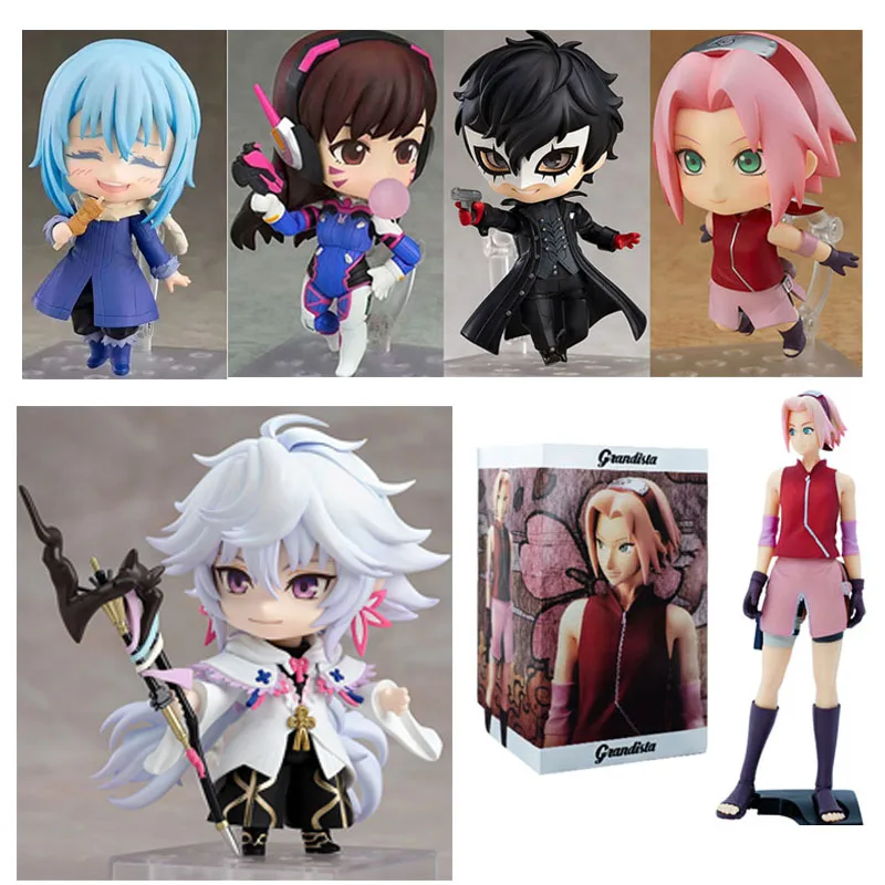 Кукла Nendoroid Overwatch 847 Naruto Sakura Cute Doll креативная Оригинальная фигурка Q Version 833