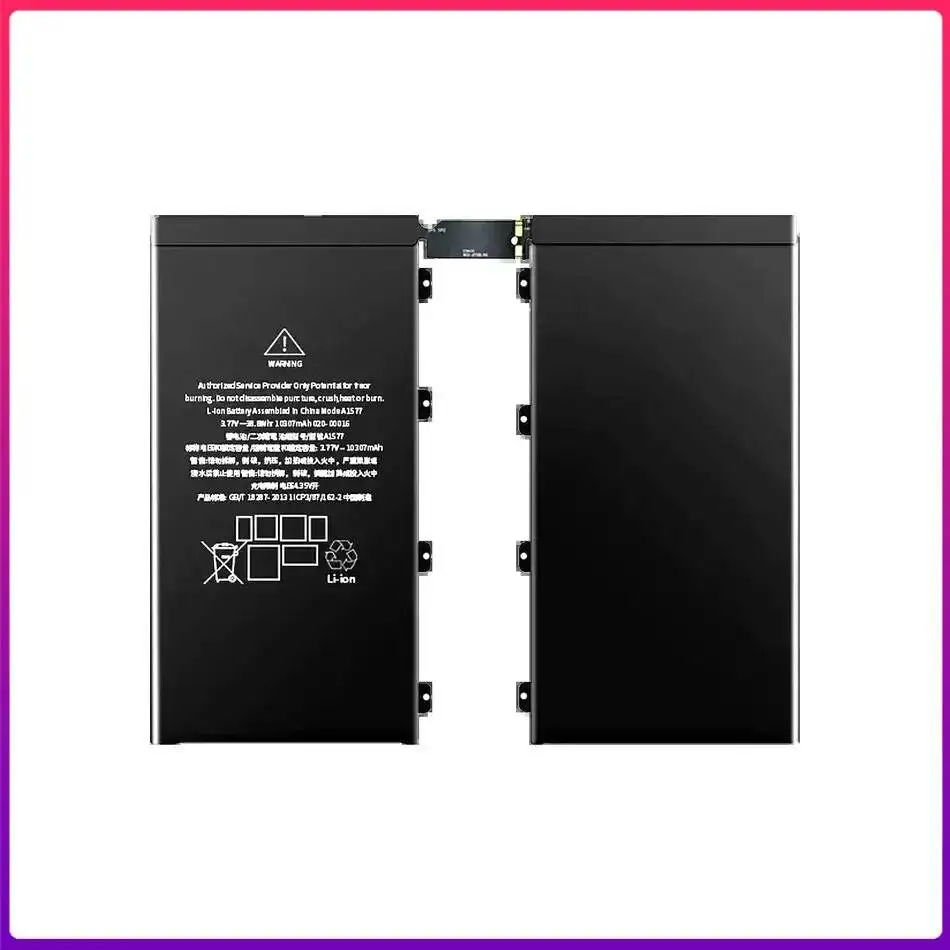 Фото Аккумулятор для планшета Pro 12.9 1st для Apple iPad Pro 12.9 A1584 A1652 A1577, высокопроизводительный, 10307 мАч №2