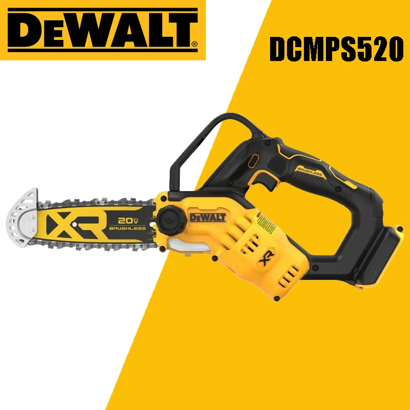 

Подлинная оригинальная пила DEWALT DCMPS520 для обрезки бензопилы 20 в XR, беспроводная цепная пила для обрезки цепной пилы, электроинструмент для резки сада