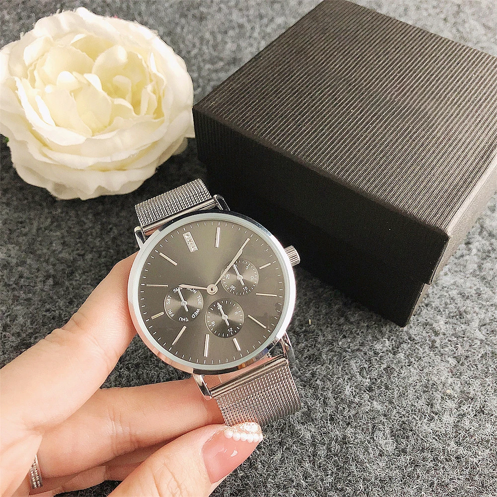 2022 Luxury Fashion Leisure Watches Women Brand Quartz Clock Qualities Couples Steel Belt Wristwatches Female Watch enlarge