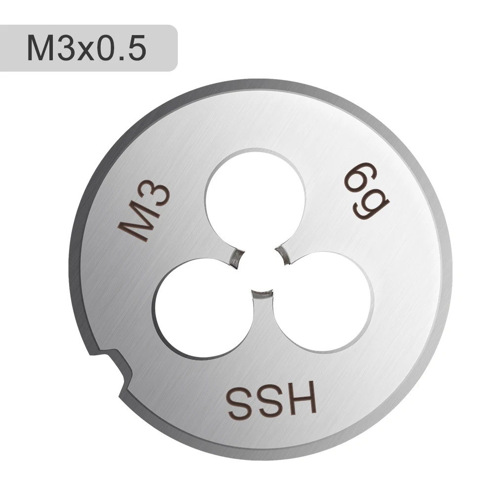 

XCAN Резьбовые матрицы DIN 22568 HSS M2-M10