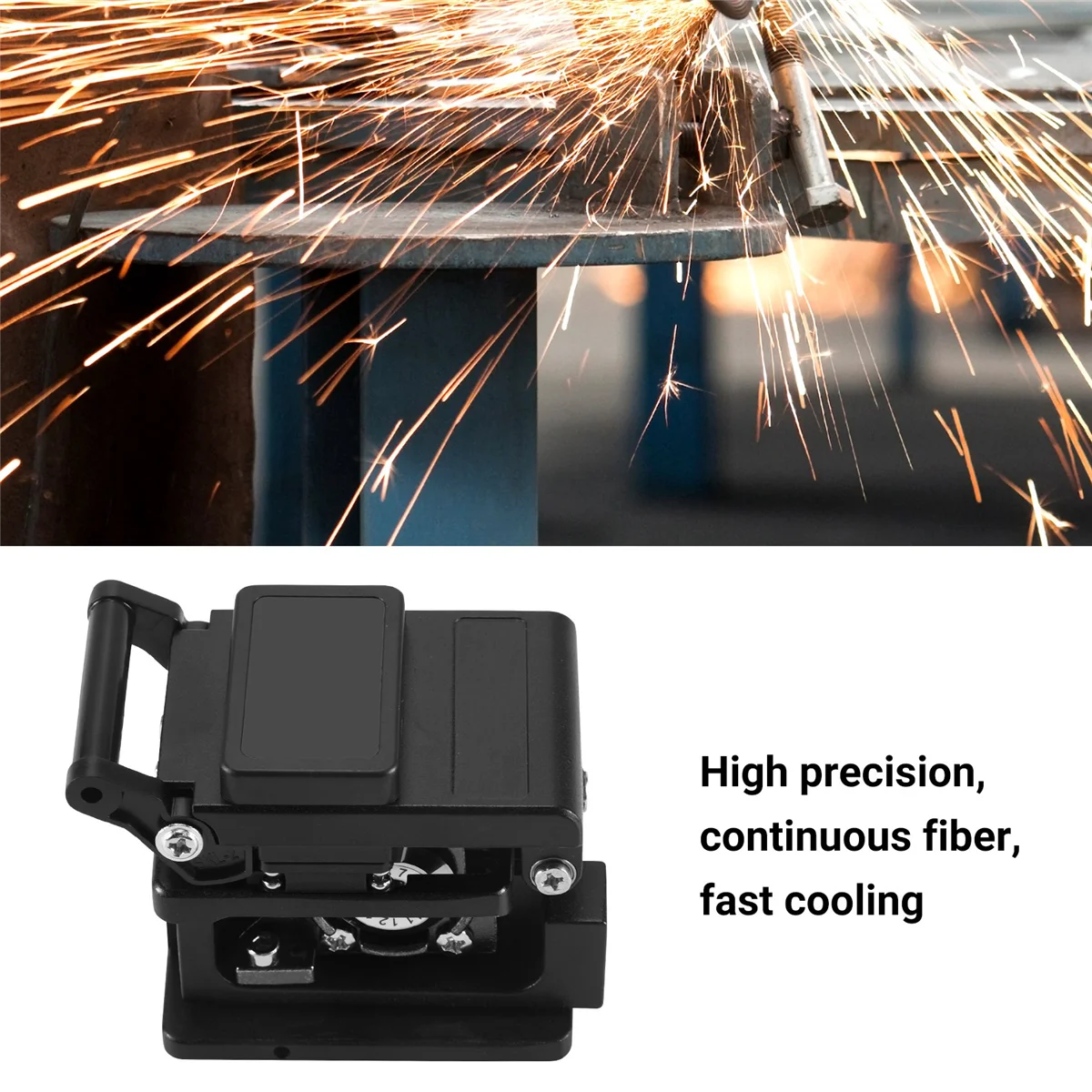 SKL-60S Fiber Cleaver Cable Cutter 3-In-1 Fixture of Bare Optical for Leather Tail Jump