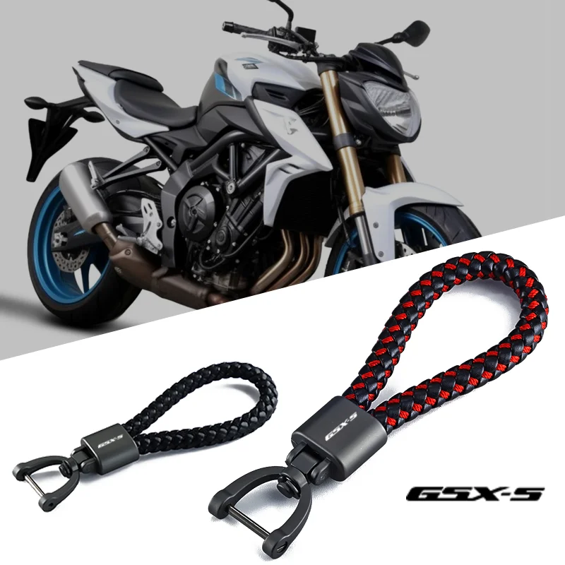 

For SUZUKI GSX-S750 GSX-S1000 GSXS750 GSXS1000 GSXS GSX-S 750 1000 2023 New Motorcycle Keychain Keyring Key Chains Lanyard Chain