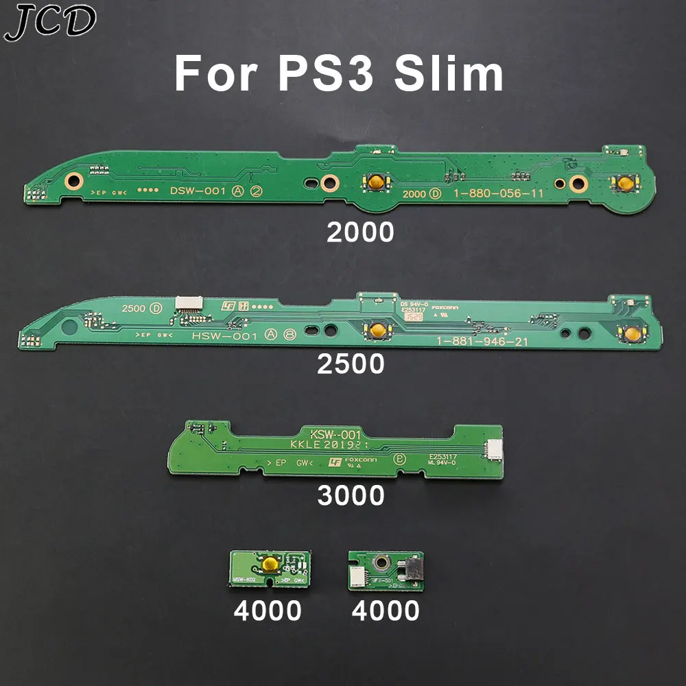 Сменная плата переключателя включения/выключения JCD для контроллеров Sony PS3 slim 2000