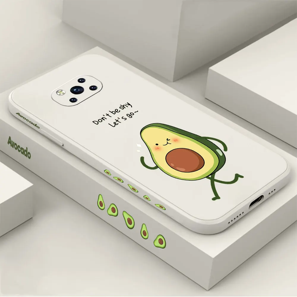 

Avocado Family Case For Xiaomi Mi Poco M4 M3 X3 X2 F3 GT 9 CC9 CC9E 8 6X A2 Max 4 3 2 2S Black Shark 5 4 3 3S Pro 4G 5G Cover