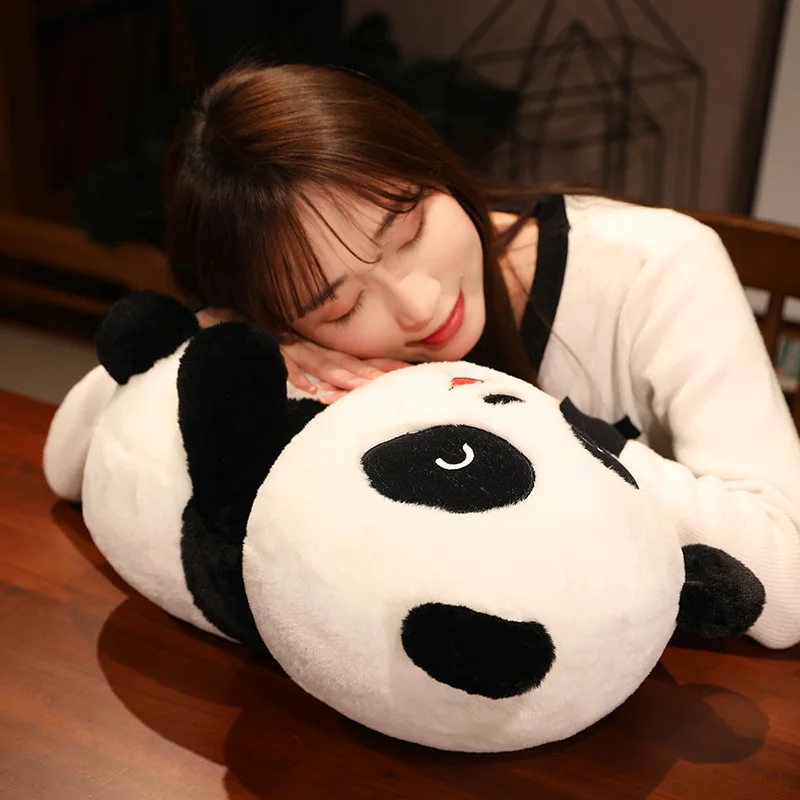 1 шт. плюшевая панда с бамбуковыми листьями 22 см |