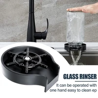 cup washer faucet glass rinser automatic sink strong pressure scourer bar glass rinser coffee pitcher kitchen wash cup gadgest