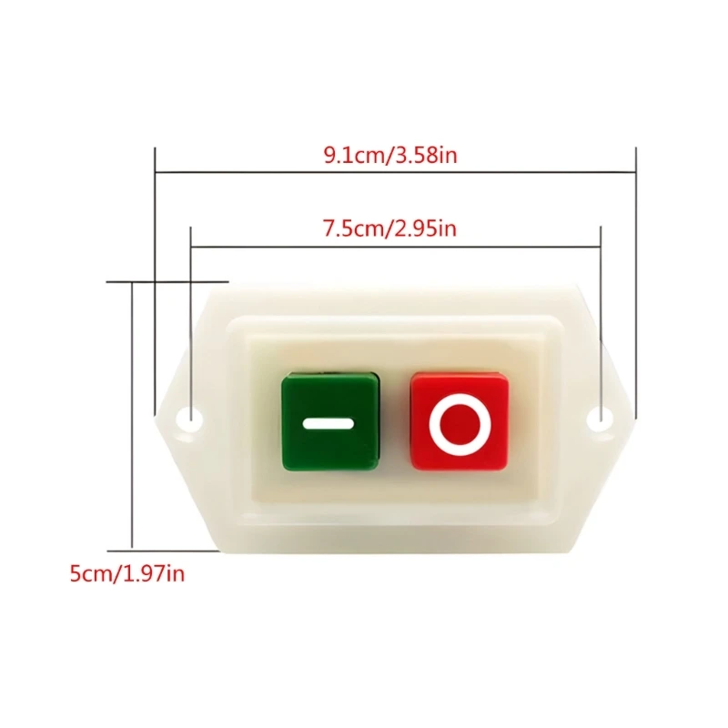 LC3-10 Пуск Стоп Кнопочное включение/выключение Переключатели настольной дрели 10