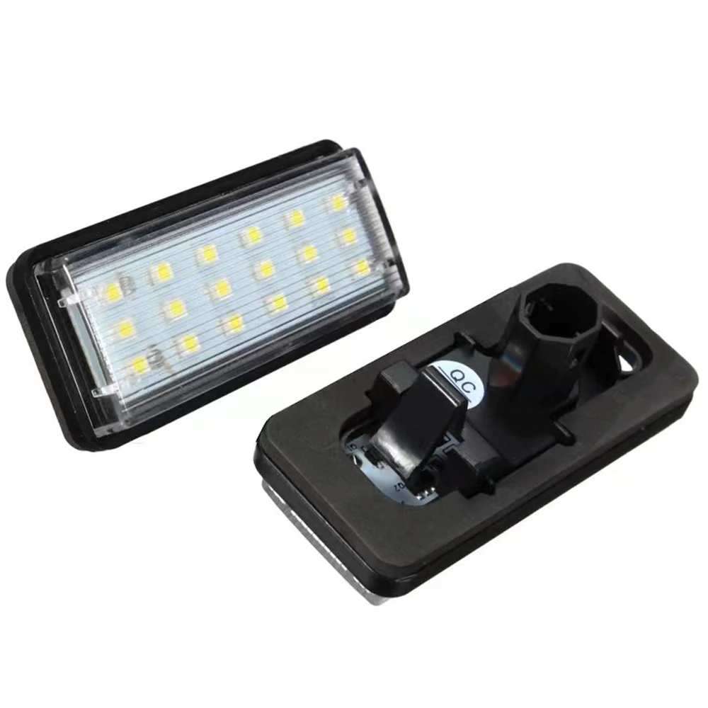 2pcs Car LED Number License Plate Lights Lamp Canbus 12V for Toyota Land Cruiser Prado 120 Land Cruiser 200 for Lexus LX470 570