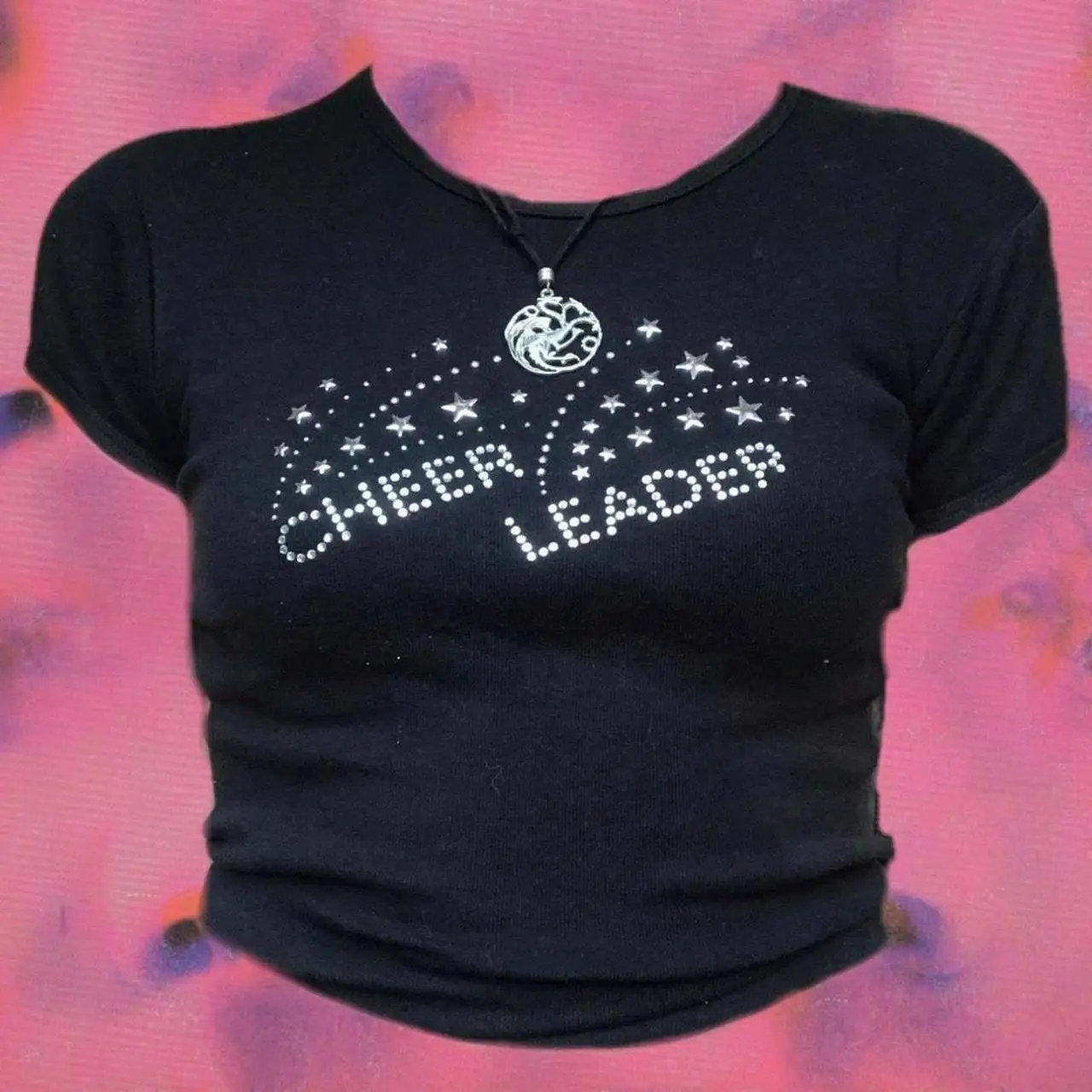 

Y2k aesthetic Sexy Crop Top graphic print short sleeve T-shirt 2000s punk E-girl slim Streetwear vintage grunge women Clothes