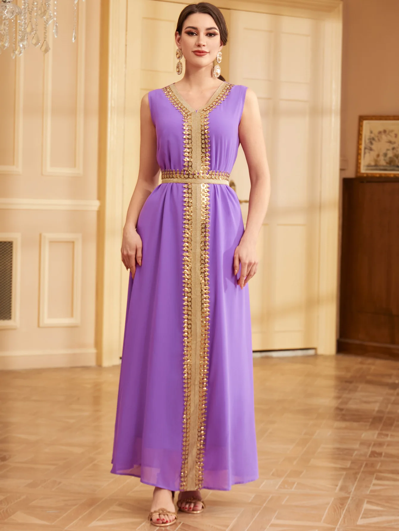 2025 женское мусульманское модное вечернее платье для Рамадана банкетное