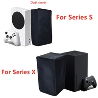 game host dust proof cover for xbox series xs game console anti scratch sleeve protective case gaming accessories