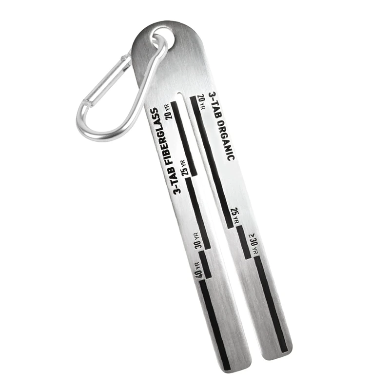 

Shingle Gauge Roofing Tools And Equipment For Measuring Shingles Thickness, Roof Pitch Gauge And Roof Measuring Tool