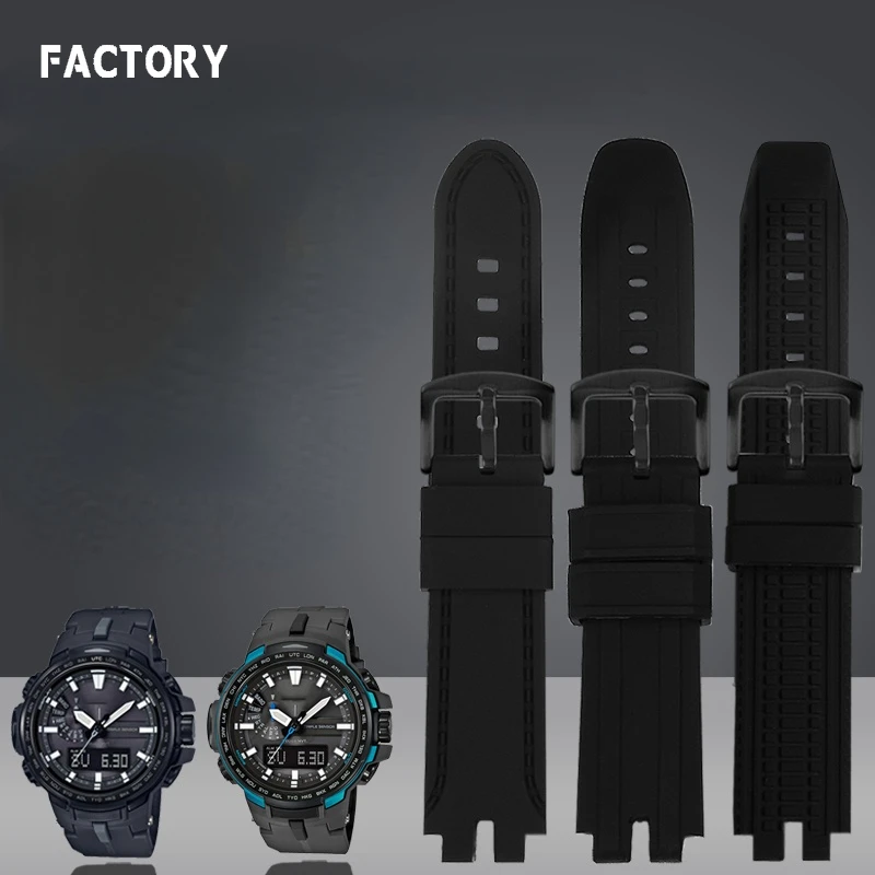 

Watchband for Casio PROTREK Series Prw3000/3100/6000/610y Modified Resin Silicone Watch Strap Accessories