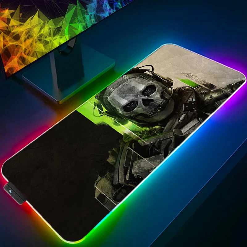 

Коврик для мыши Call of Duty Modern Warfare, RGB, HD, размер XXL