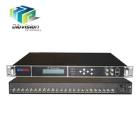 12 tuners dvb s to dvb t converter modulator for hotel tv system