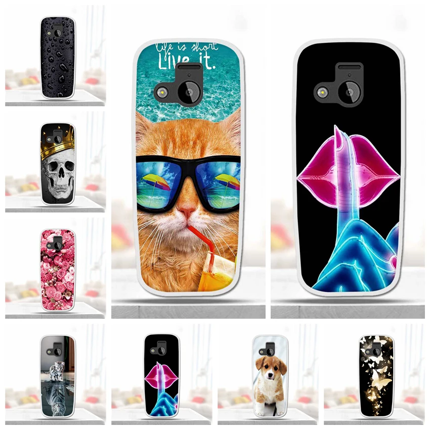 Мягкий чехол из TPU для Nokia 220 4G, силиконовая задняя крышка для Nokia220, футляр, оболочка, бампер для защиты.