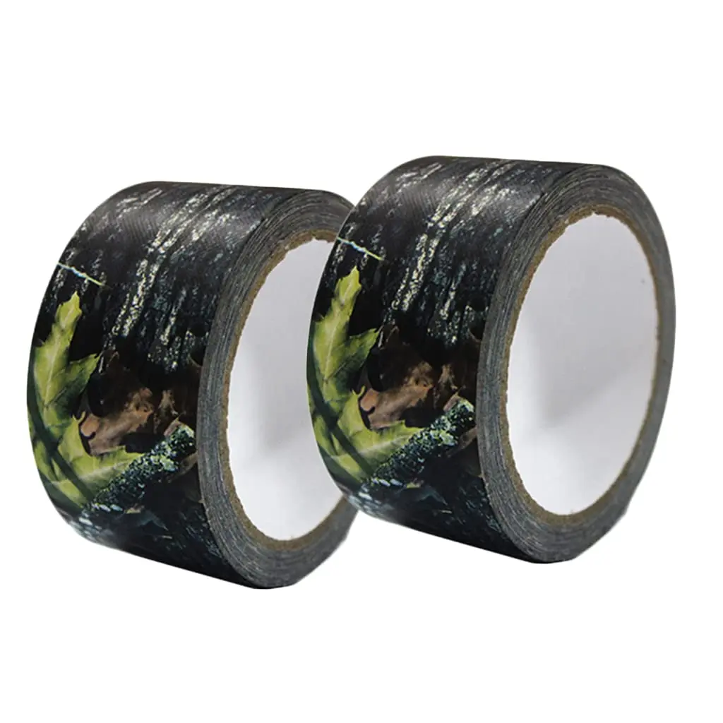 

10m/395in Camouflage Wrap Tape, Heavy-Duty Bionic Waterproof Tape, Military Camo Bandage, for Outdoor Hunting Protection