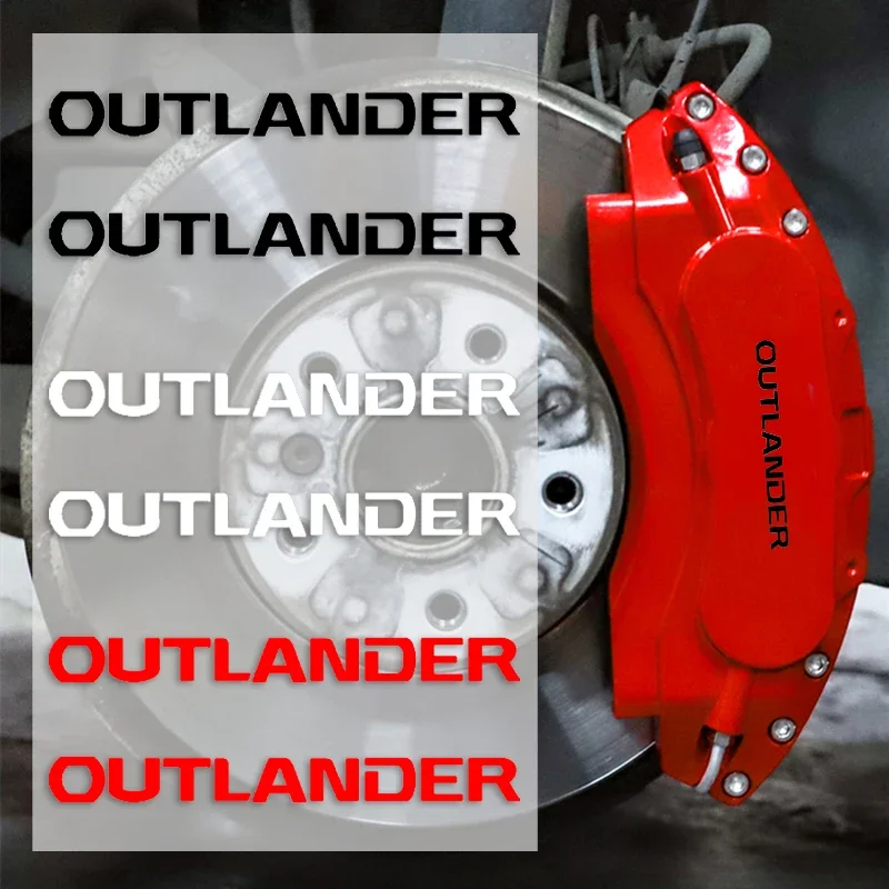 Наклейки для Mitsubishi Outlander непромокаемые наклейки на корпус суппорта