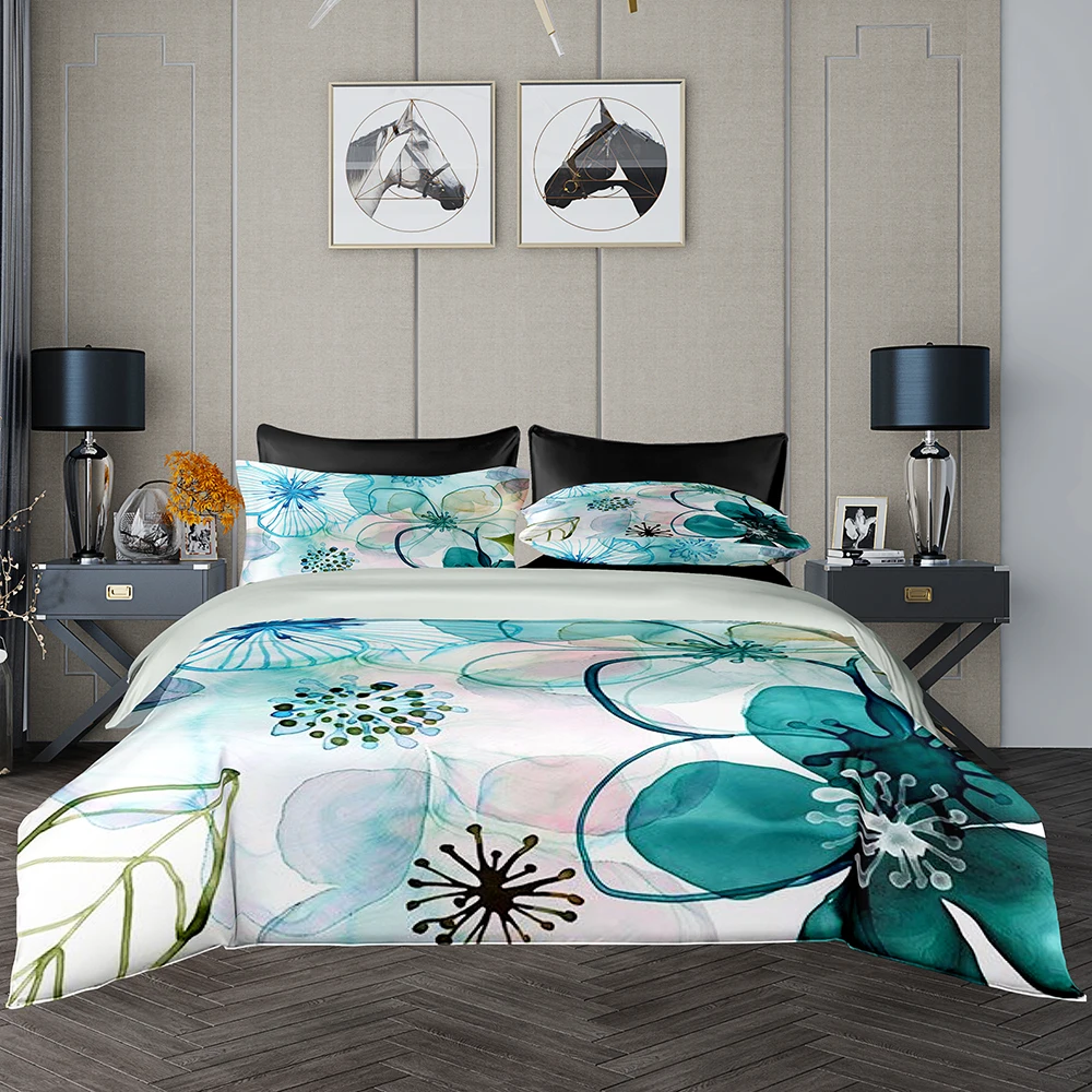 Комплект постельного белья из искусственного атласа королевский комплект с