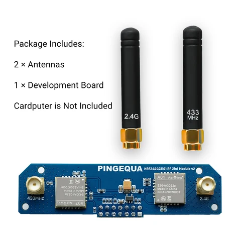 DJKD RF 2-IN-1 Module для M5Stack Cardputer ADV